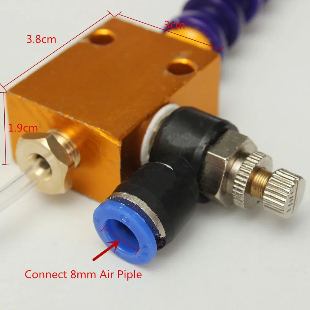 Excellent Quality Mist Coolant Lubrication Spray System For 8mm Air Pipe CNC Lathe Milling Drill VEC77 T30