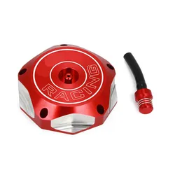 Gas Fuel Petrol Tank Cap Cover CNC T6-6061 Aluminum Diameter 65mm For HONDA XR CRF TRX