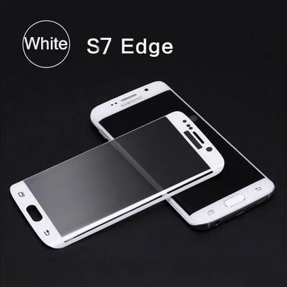 9H 3D Screen Protector pellicola in vetro temperato a copertura totale antideflagrante per Samsung Galaxy S7 edge s6 edge Guard pelicula de vidro