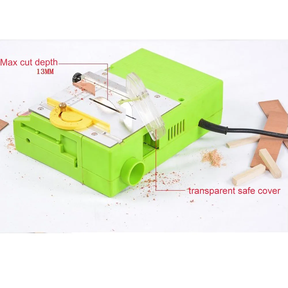 AMYAMY Mini table saw woodworking saws woodworking machine electrical bench saws