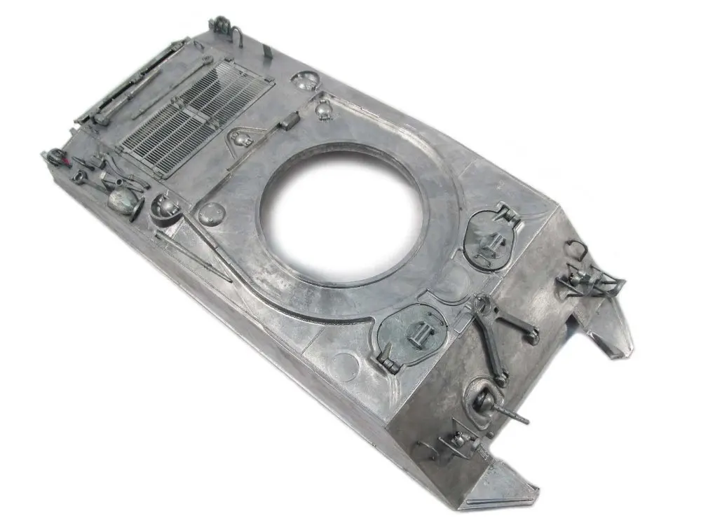 Mato 1/16 1:16 Sherman metal upper hull for Mato M4A3(75)W 1230 100% Sherman rc tank