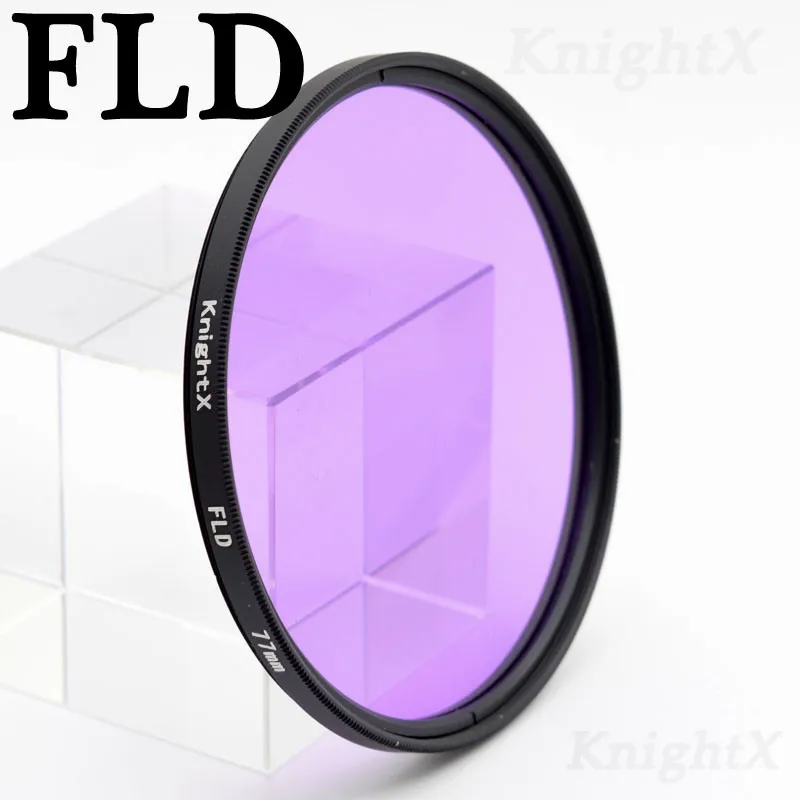 KnightX 49 52 55 58 62 67 72 77 mm FLD UV CPL filtr obiektywu do aparatu nikon Canon Sony akcesoria do obiektywów kamera d5200 d3300 d3100 canon