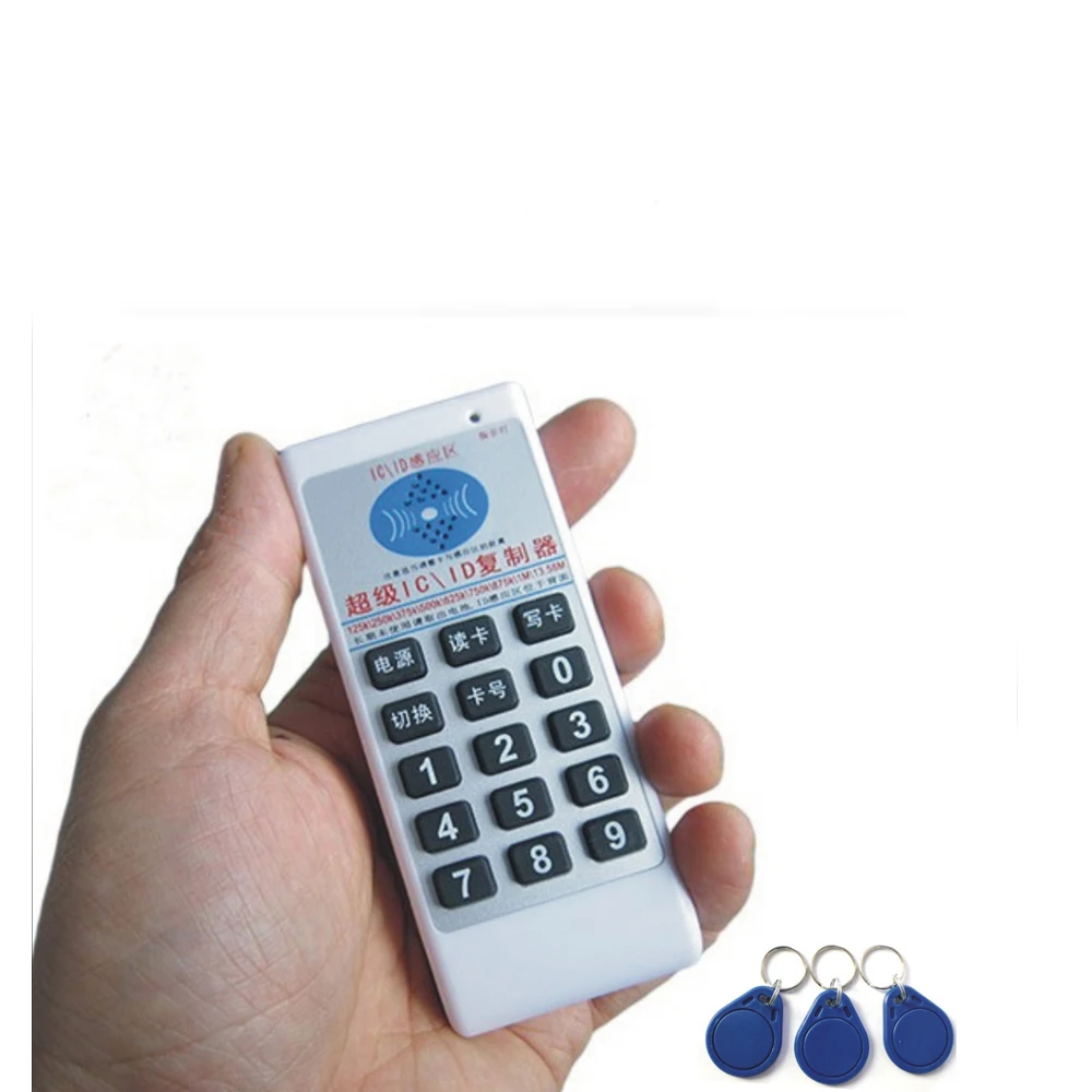 Handheld 125Khz-13.56MHZ Copier Duplicator Cloner RFID NFC ID/IC card reader & writer