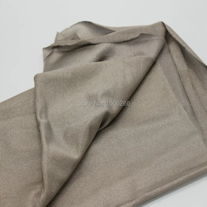 100% Silver Fiber EMI EMF Anti-radiation Fabric use for clothing fabrics