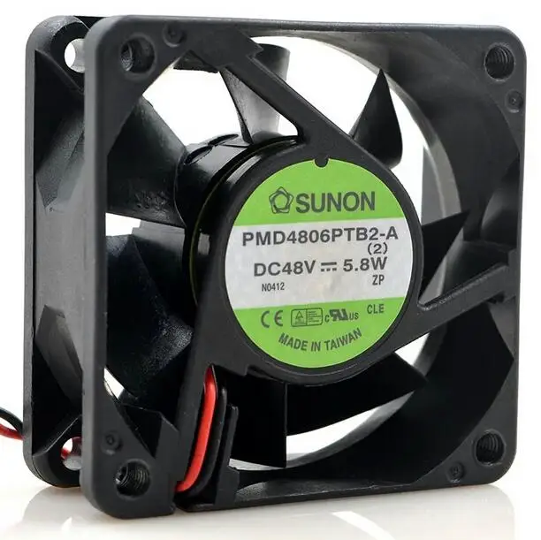 

PMD4806PTB2-A 6025 48V 5.8W 6CM 2 line cooling fan