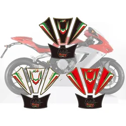 오토바이 3D 스티커 데칼 엠블럼 보호 탱크 패드, MV Agusta F3 800 2013 - 2016 2014 2015 캡