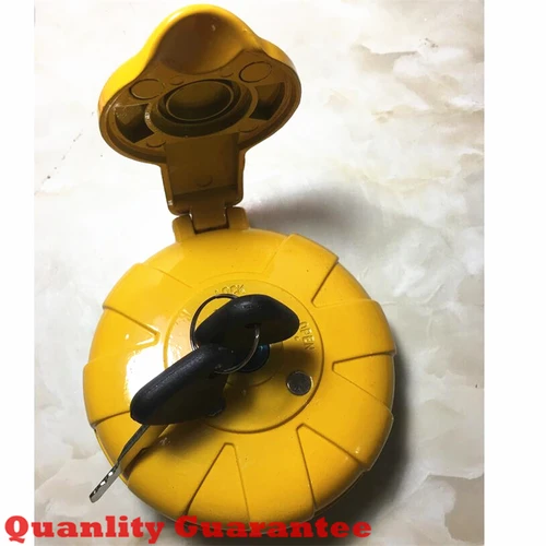 Imagen 1 del producto Tapa de tanque de combustible para excavadora VOL, accesorios de cubierta de diesel, EC55/140/210/240/290/360, Envío Gratis