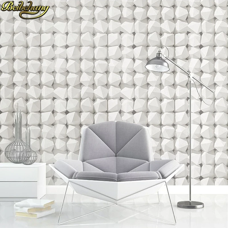 

beibehang Nordic modern minimalistic abstract geometric wallpaper barber shop bedroom living room TV background wall paper roll