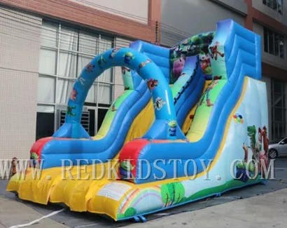 

Durable Inflatable Slide Kids Bouncing Castle With Blower HZ-6930d