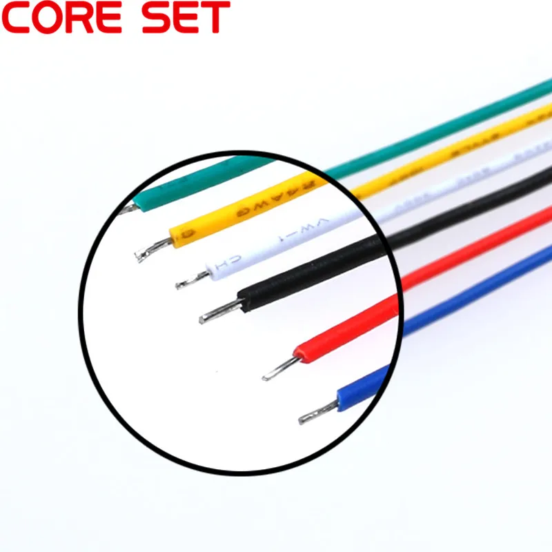 130PC 24AWG Breadboard Jumper Wires Cable Kit Tinning Double Tinned Component Pack Colorful 13 Types 10 Pcs each 5CM 8CM 10CM