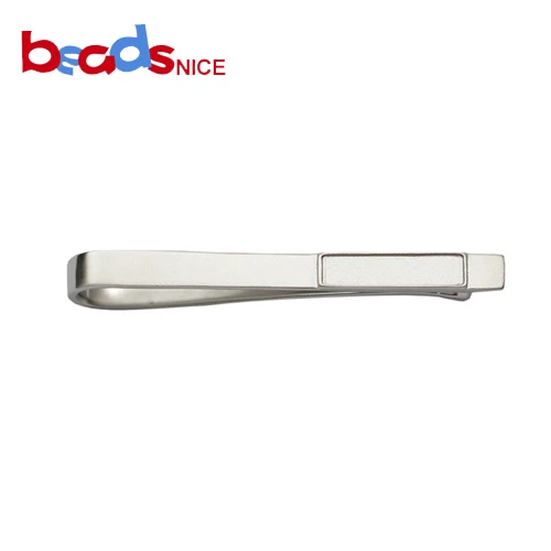 Beadsnice Personalizzato Tie Clip in Argento Fatti A Mano Timbrato Accessori Personalizzati Tie Bar Mens Coordinare