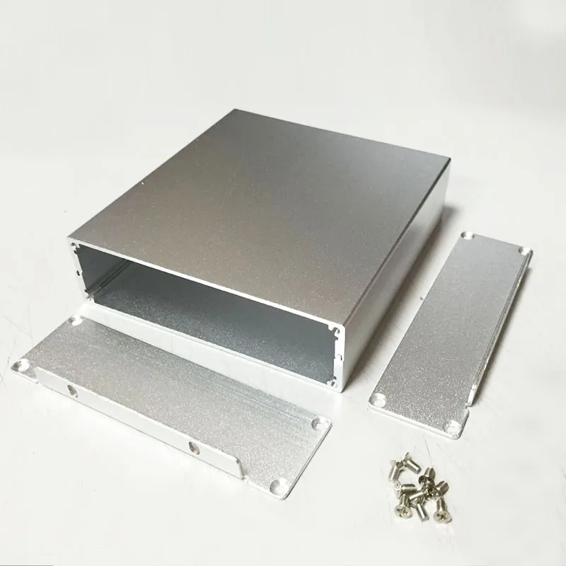 Aluminium Behuizing Instrument Shell Pcb Box Case 114(4.48 ")X33(1.29")X120(4.72 ") Mm Diy Separate Type