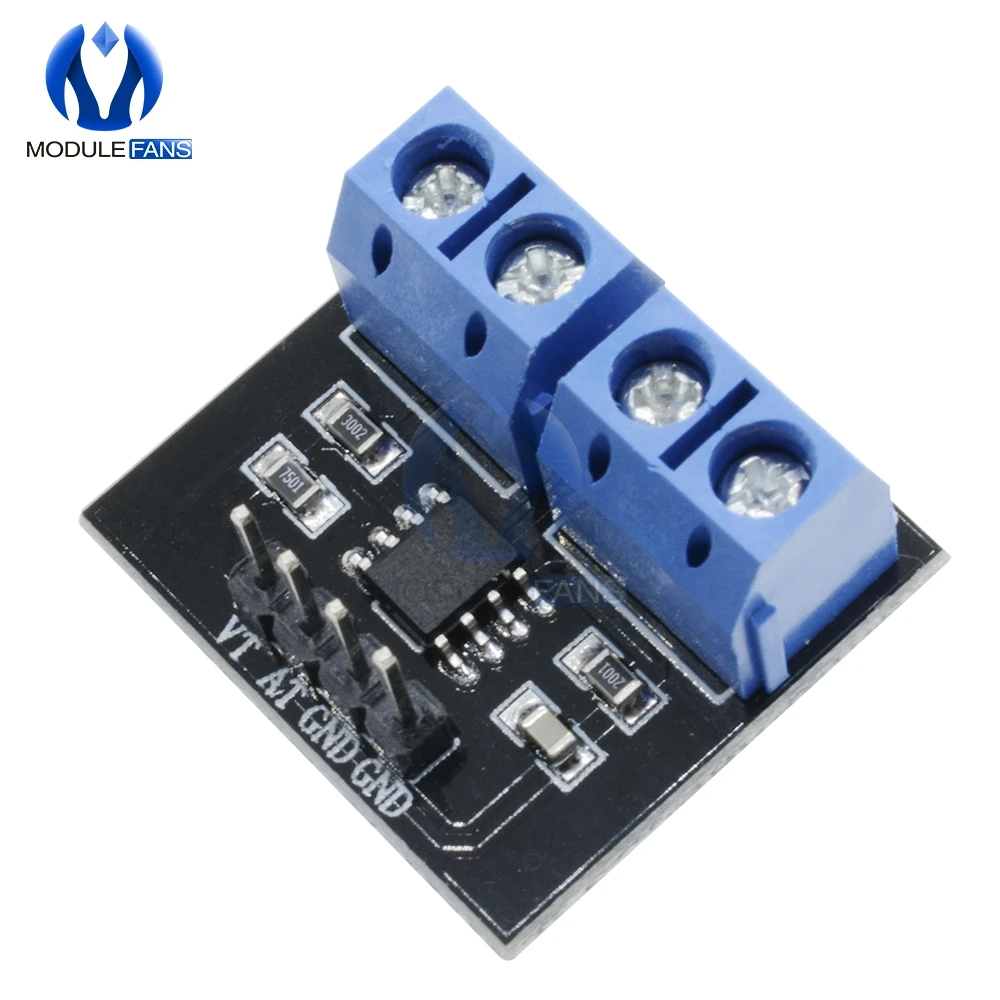 Max471 Voltage Current Sensor Module For Arduino AVR Tester Board 5V DC 3-25V 0-3A Diy Electronic  Resistive Voltage Divider