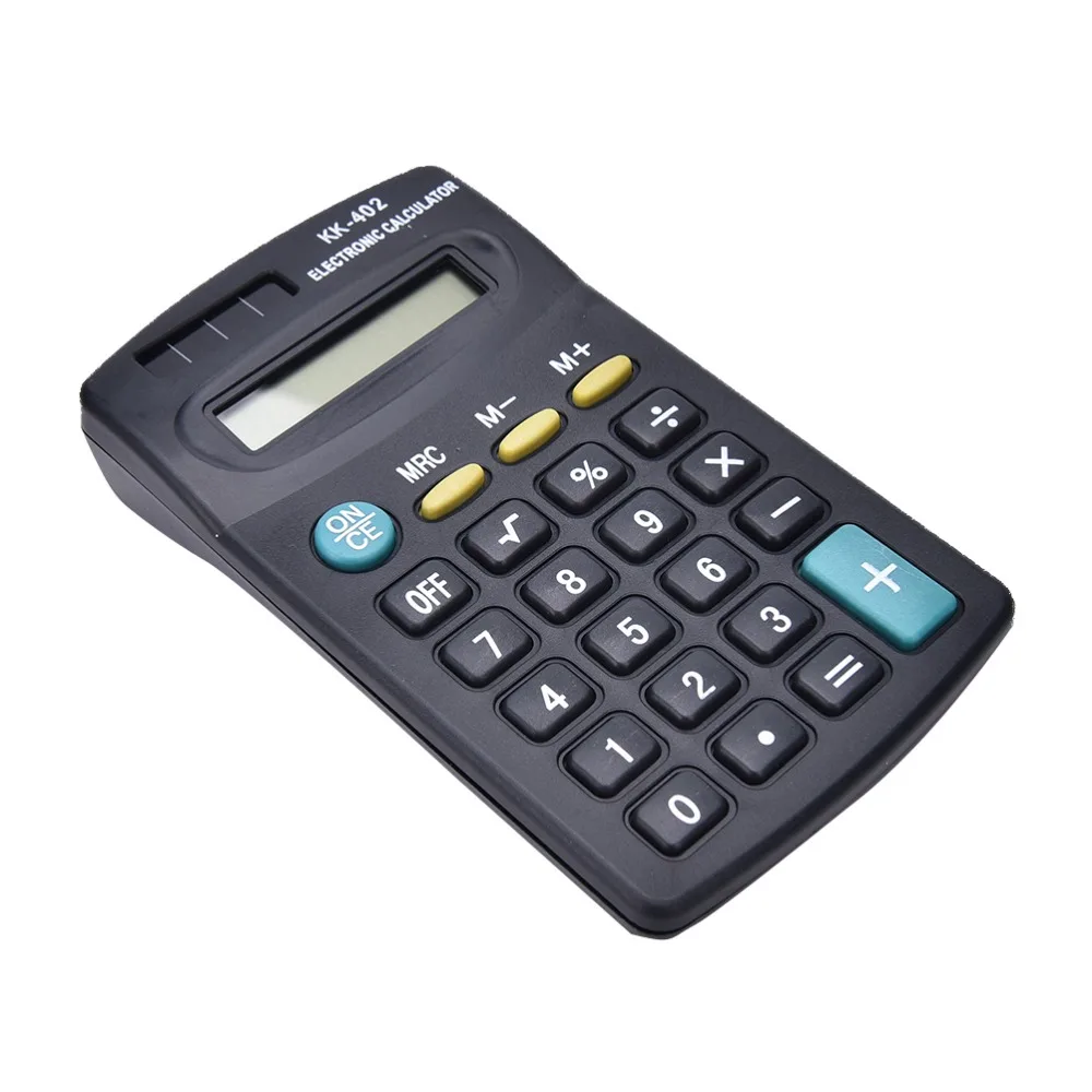 Desktop General Purpose Black 8 Digit Calculator For Office Working Shipping No Battery