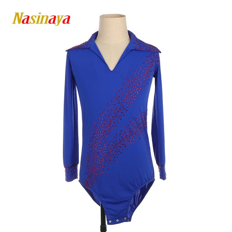 Nasinaya Boys\' Figure Skating Competition Training Performance Leotard Children\'s Patinaje Gymnastics Dance Costume
