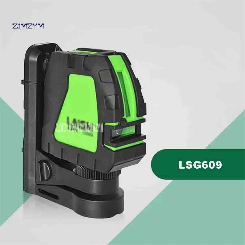 Lsg609-medidor de nível com luz verde com 2 linhas, alto brilho e alta precisão, automático, aparelho de marcação a laser verde 532nm