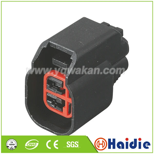 Free shipping 2sets 2pin auto waterproof   electric   plastic wire harness Geely Vision Solenoid Valve Plug  connector284556-1