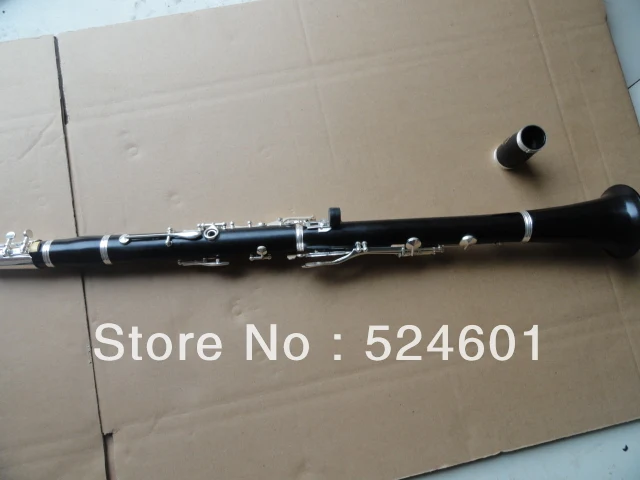 New SUZUKI Bb Clarinet  High Quality Drop B Tuning Sandalwood Ebony WOOD Clarinet Silver Plated Keys with Case