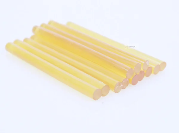 

12pcs blonde color hair glue stick for U I V Flat tip keratin extension Brazilian Indian Hot melt styling tools