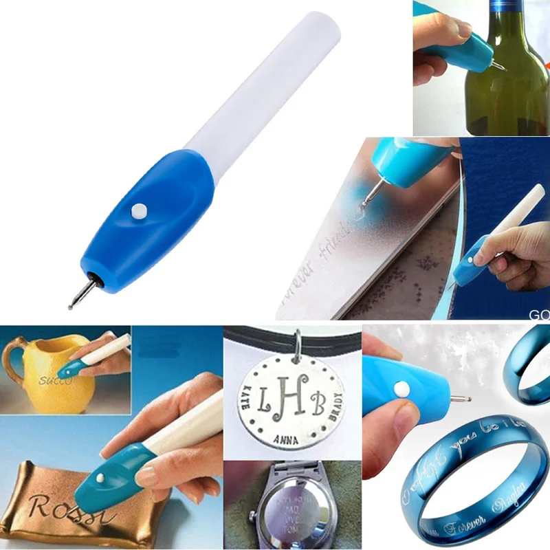 1pc Mini Engraving Pen Electric Jewellery Glass Wood Engraver Carving Pen Machine Grave Tool