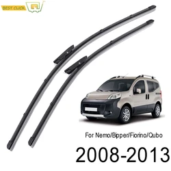 Misima Windshield Windscreen Wiper Blades For Citroen Nemo Peugeot Bipper Front Window For Fiat Fiorino Qubo 2008 2009 2010 2011