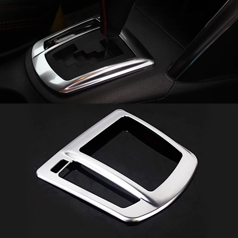 

For Mazda CX5 CX-5 2013 2014 2015 2016 Accessories Shift Knob Panel Decoration Cover Trim ABS Chrome (Only Left-Handed Driving)