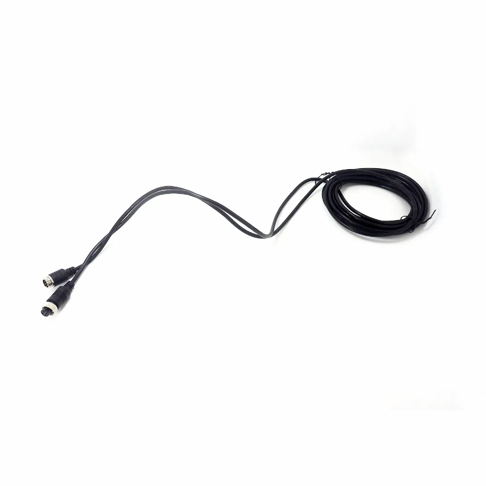 AC-5M 50 sztuk/partia Audio wideo moc kabel kamery 4-PIN lotnictwa kabel CCTV CCTV kabel kamery odporne na warunki atmosferyczne