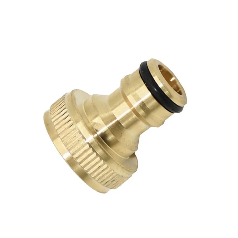 Brass tap 3/4 Female Quick Connector Washing Machine Garden water gun Quick Connect adapter 1pcs