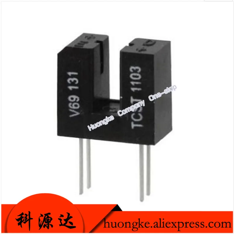 5pcs/bag TCST1103 SENSR OPTO SLOT 3.1MM TRANS THRU