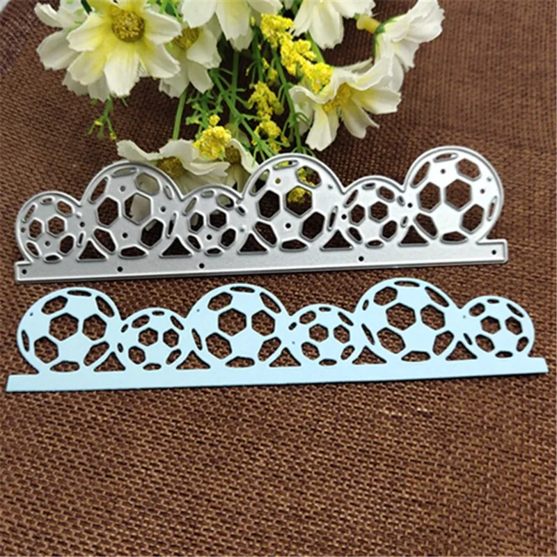 Football border Metal Cutting Dies Stencils for DIY Scrapbooking/photo album Decorative Embossing DIY Paper Cards