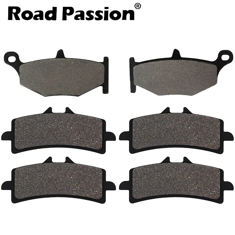 

Road Passion Motorcycle Front & Rear Brake Pads For SUZUKI GSX 1300 R GSX1300R GSX1300 Hayabusa 1300R Brembo Calipers 2013-2015