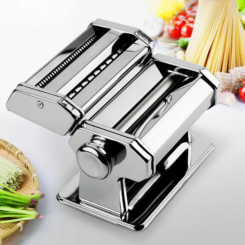 Free Shipping Stainless Professional Steel Maker Pasta Making Machine for Dough Roller Rorks Noodles Press