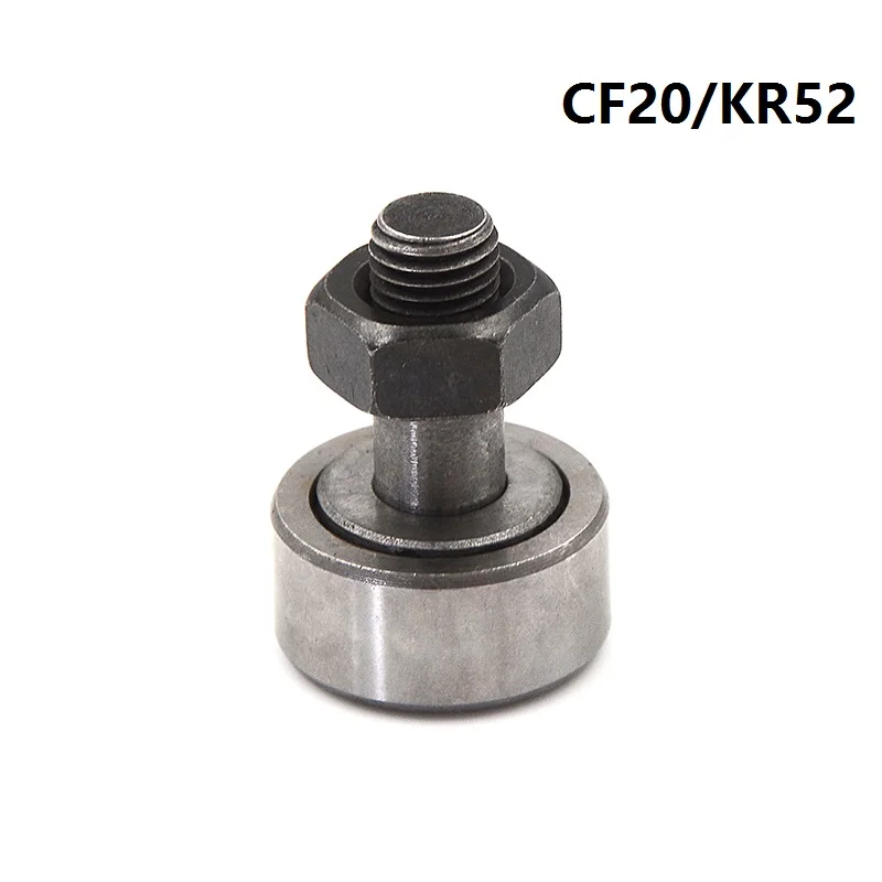 10pcs/lot CF20 KR52 Cam follower Stud type track rollers Needle Roller Bearings KRV52