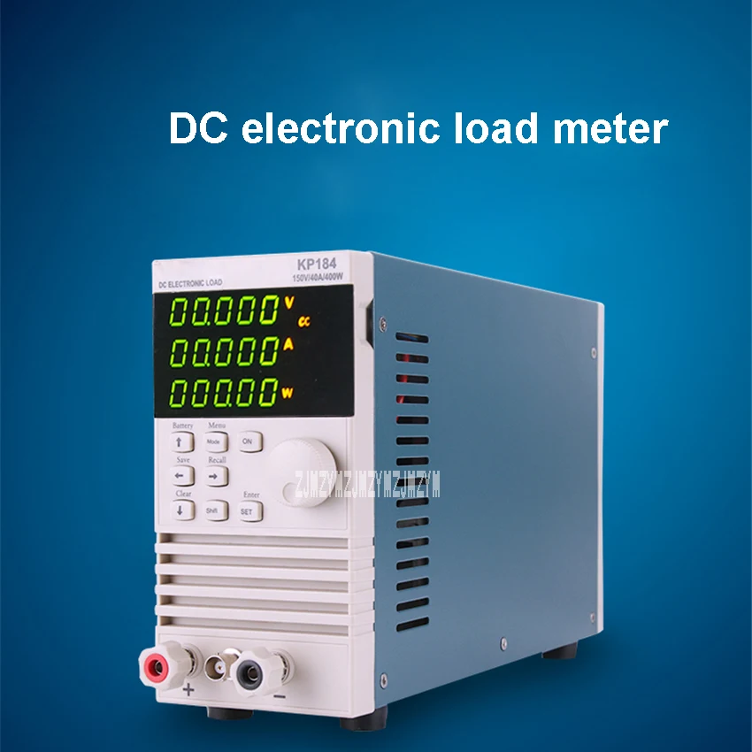 Testador de Capacidade de Bateria Eletrônica Kp184 Testador de Alta Precisão de Descarga de Bateria Ac110v 220v Rs485 232 150v 40a
