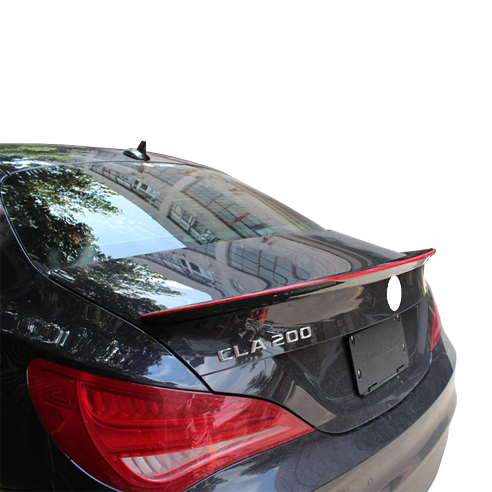 FD Red Line Style Carbon Fiber Rear Trunk Lip Wing Spoiler for Benz W117 Cla180 Cla200 Cla220 Cla260 Cla45 AMG 2013 - 2018