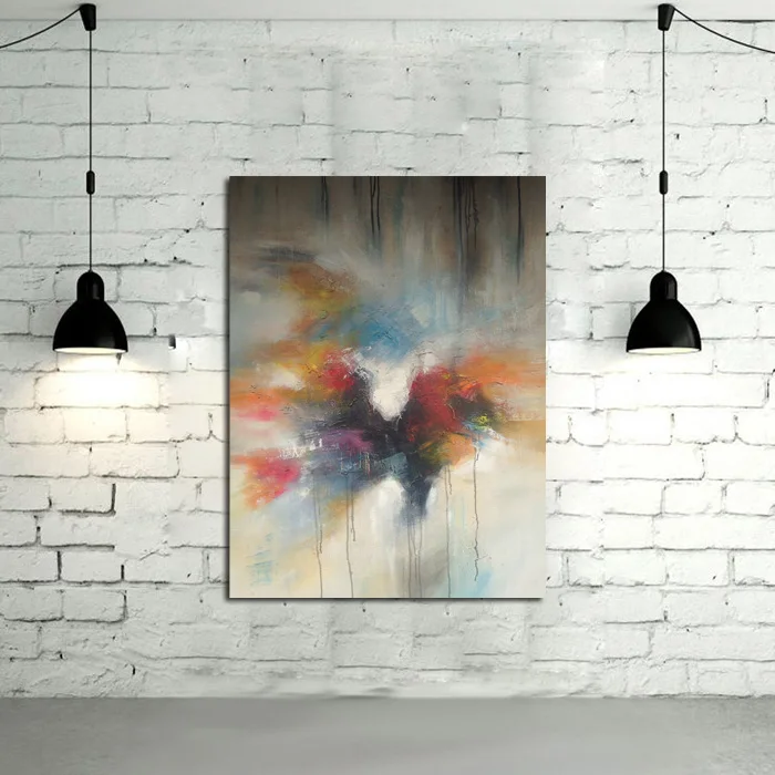 100% Handpainted Awesome Abstract Oil Painting For Living Room Wall Pictures Modern Abstract Art on Canvas Wall Deocr