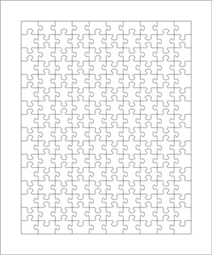 

Puzzle die 16"x20"-160pcs