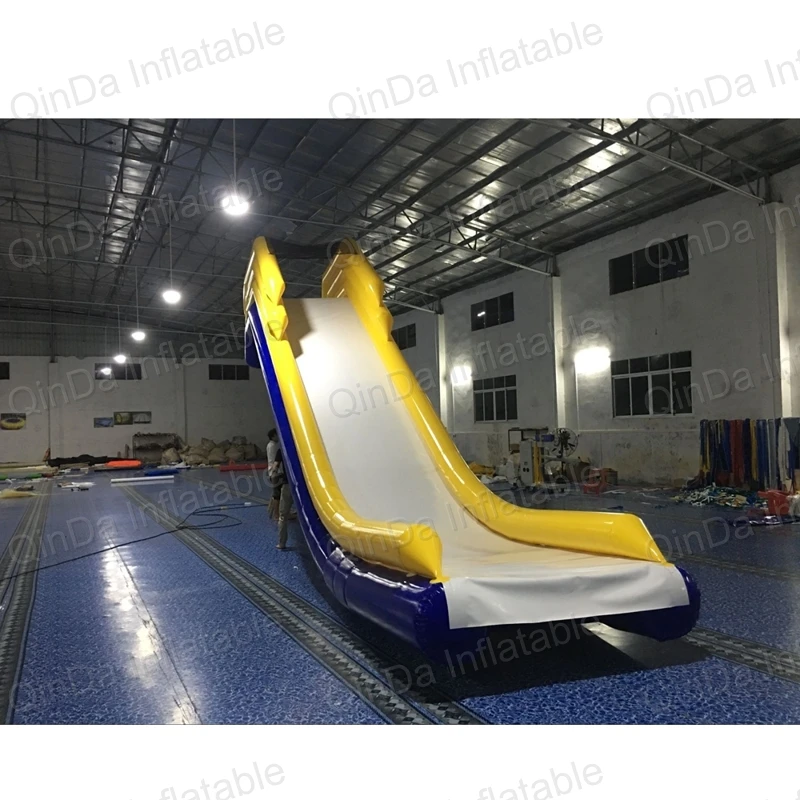 Freestyle PVC Cruiser Slides Sea Use Inflatable Yacht Slide For Boat Floating Water Slide For Ship