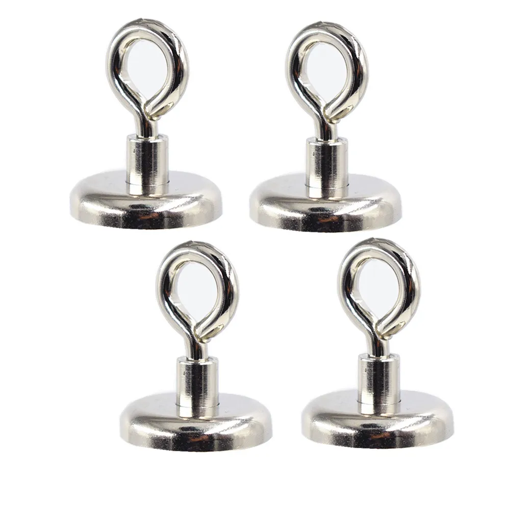 

4pc Neodymium magnet super strong powerful Circular Ring salvage magnetic D36 fishing permanent NdfeB hook holder sea equipment