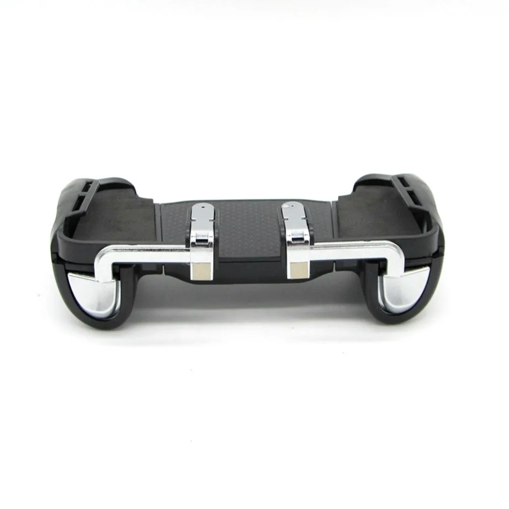 ذراع تحكم لألعاب الهاتف المحمول PUBG مزود بزر لإطلاق النار على لوحة ألعاب الهاتف الذكي ومفتاح ألعاب زناد لإطلاق النار على أجهزة آيفون وسامسونج pubg الزناد