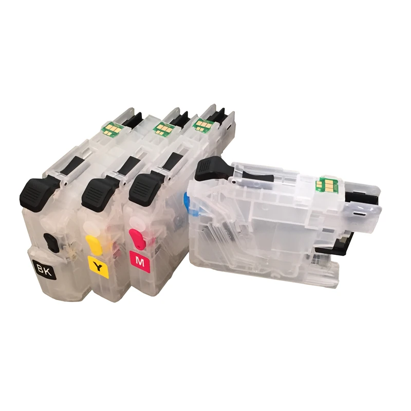 LC231 LC233 Refillable Ink Cartridge With ARC chips for Brother MFC-J5720 MFC-J4120 MFC-J4620 J5320 J480DW MFC-J680DW Printer