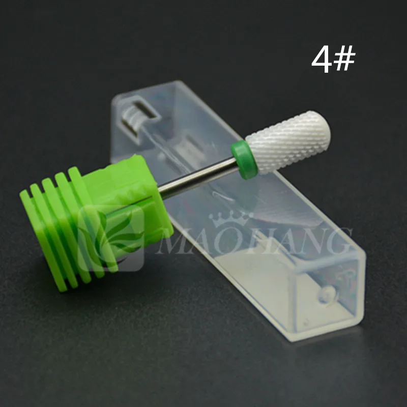 Maohand-broca elétrica de unhas, 1 peça, cerâmica, máquina de pedicure, remoção de calos de unhas, 3/32 ", haste, ferramentas