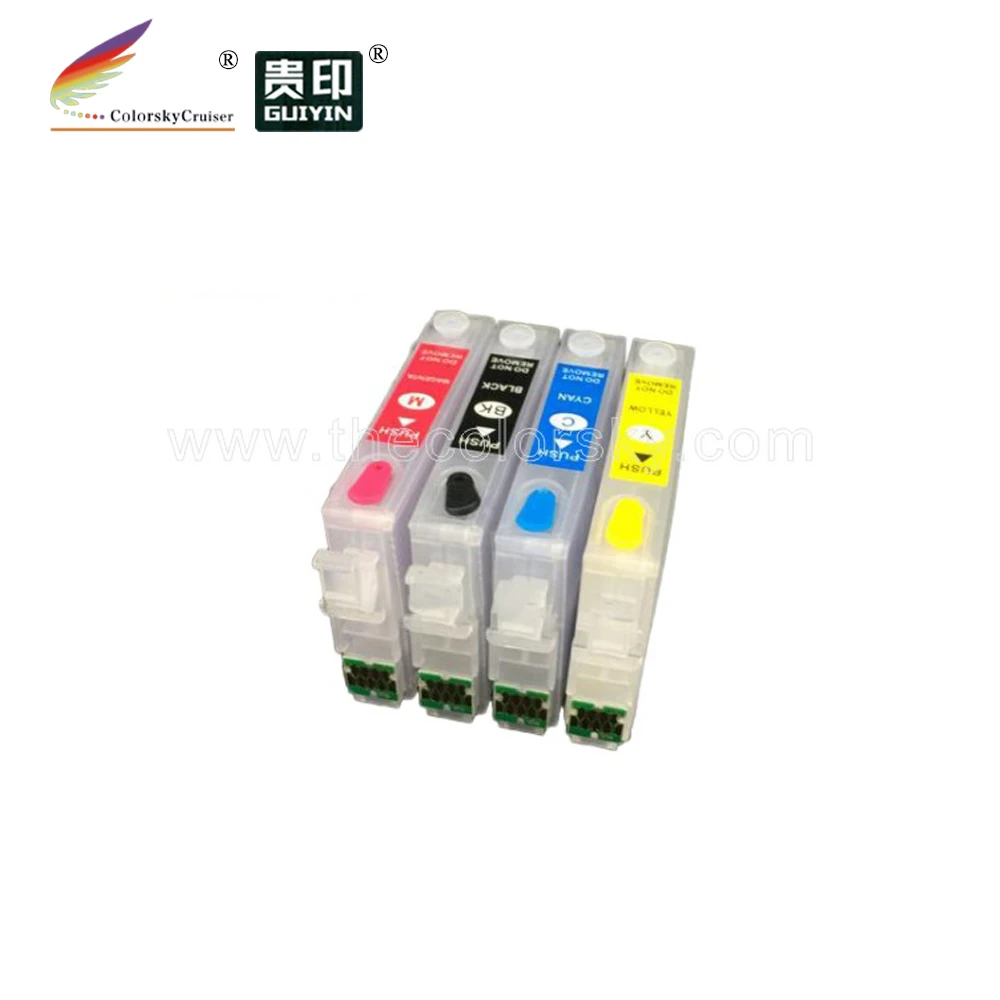 

(RCEIC69) refill ink cartridge for Epson PX 535F 045A 405A 435A PX535 PX045A PX405A PX435A PX535F ICBK69 ICC69 ICM69 ICY69 KCMY