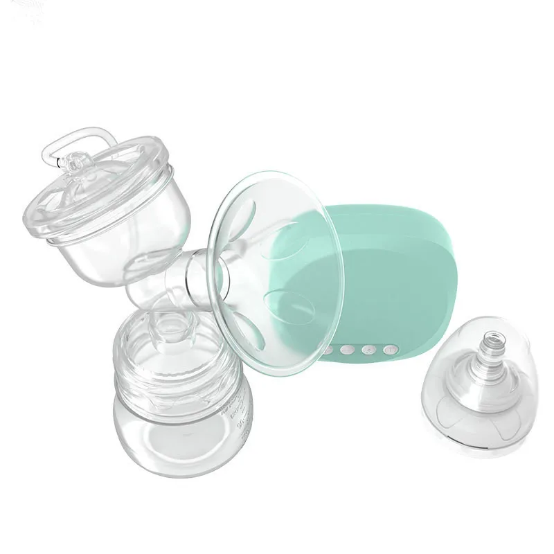 Electric Breast Pump Baby Breast Feeding Milk Extractor Powerful automatic massage breast pump mute BPA free for Pregnant woman