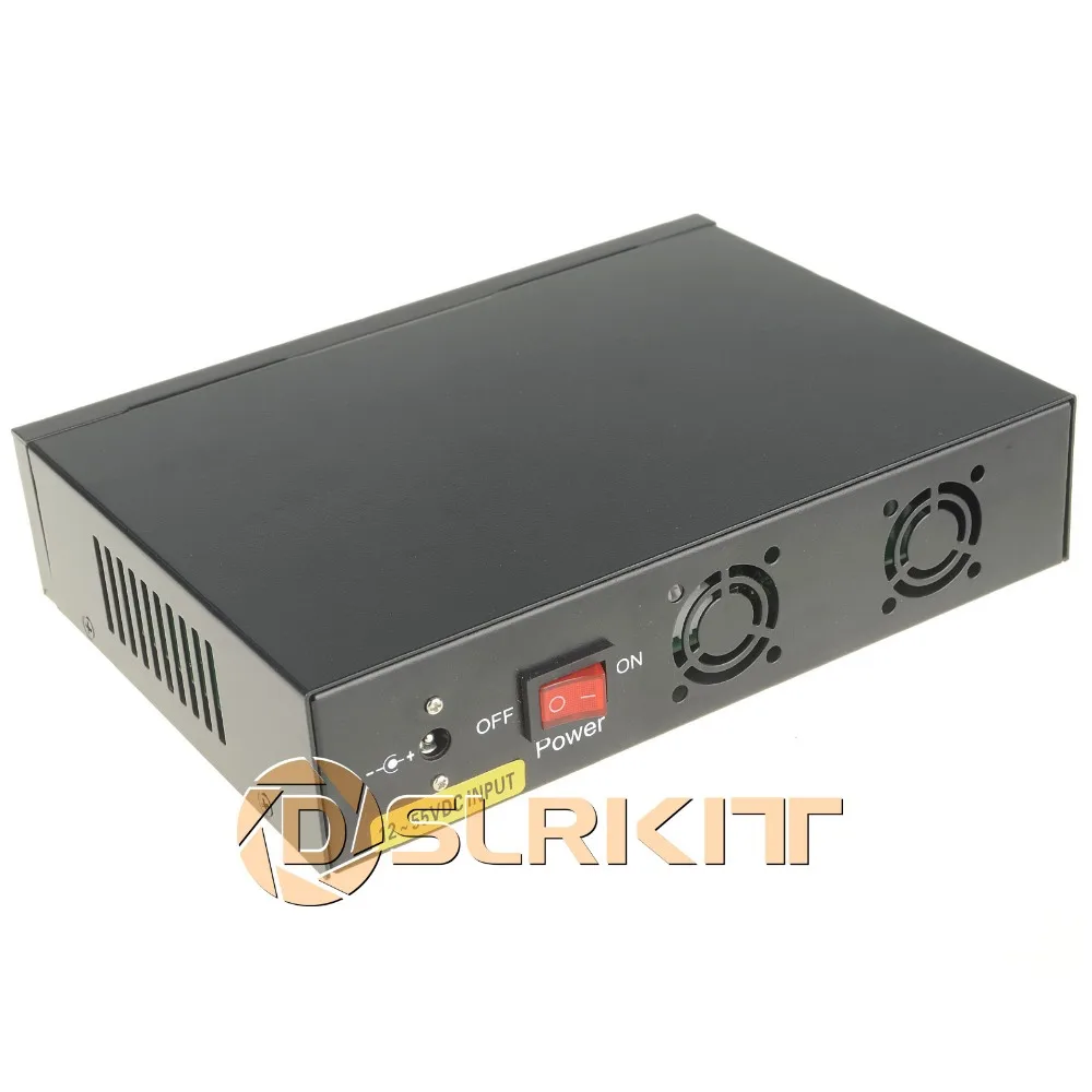 ALLE Gigabit 12V 96W 8 Ports 7 PoE Injektor Power Over Ethernet Switch 4,5 +/7,8-