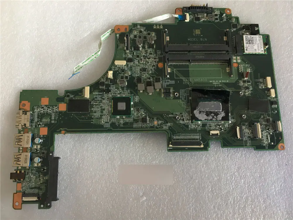 

Yourui для Toshiba Satellite S55 S55T-B S55t-b5335 Материнская плата для ноутбука с i5-4200H A 000302580 Материнская плата DA0BLNMB8D0