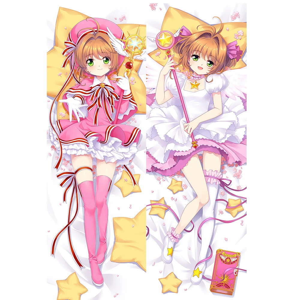 

Anime Body Pillow Case, KINOMOTO SAKURA, Dakimakura, Cute Cartoon