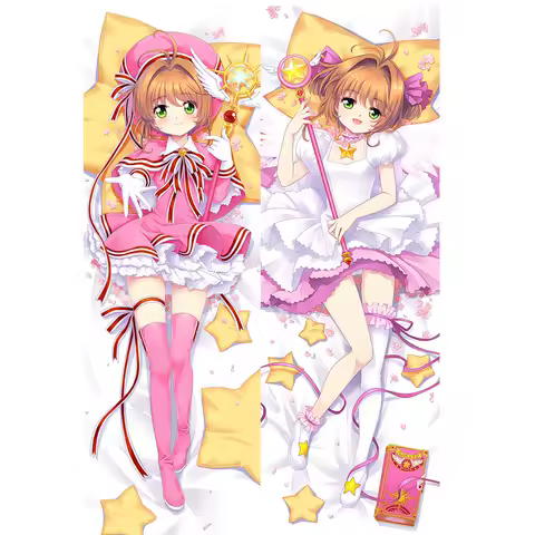 Anime Body Pillow Case, KINOMOTO SAKURA, Dakimakura, Cute Cartoon
