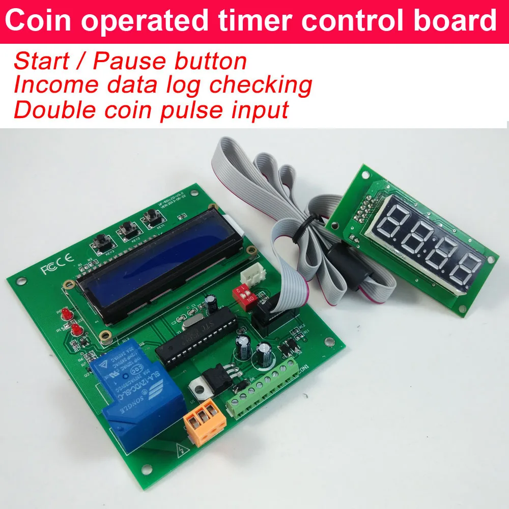 Il prezzo all\'ingrosso gettoni dispositivo di controllo del tempo, Grande potenza di uscita a relè timer controller per gettoniera