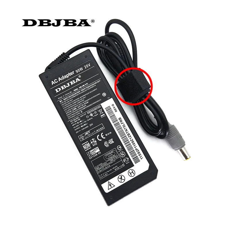 

High Quality AC Adapter 20V 4.5A 90W 7.9x5.5mm Power Supply Battery Charger for IBM For Lenovo for Thinkpad X61 T61 R61 92P 40Y